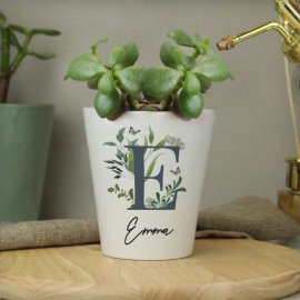 (image for) Personalised Botanical Plant Pot