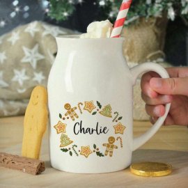 (image for) Personalised Christmas Milk Jug