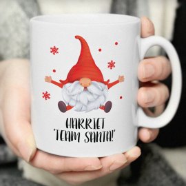 (image for) Personalised Red Gonk Christmas Mug