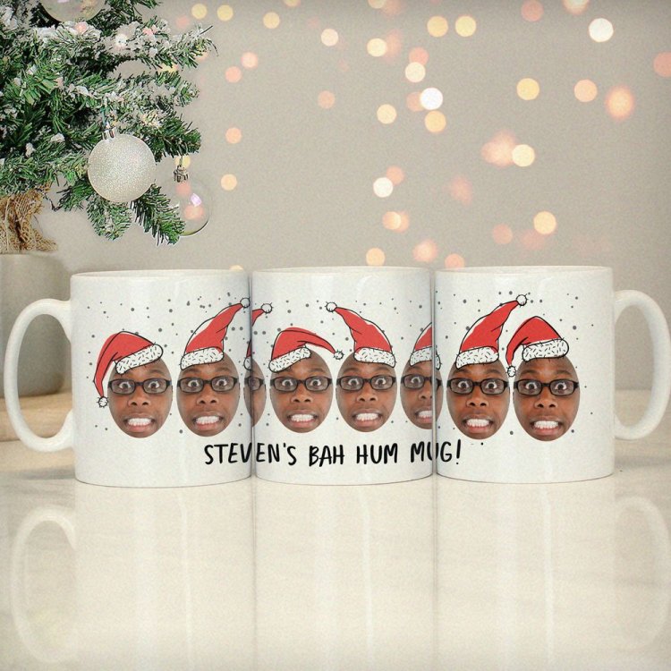 Modal Additional Images for Personalised Photo Upload Santa Mug