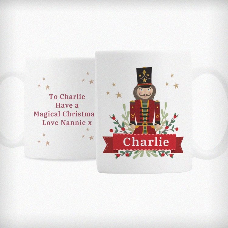 Modal Additional Images for Personalised Christmas Nutcracker Mug