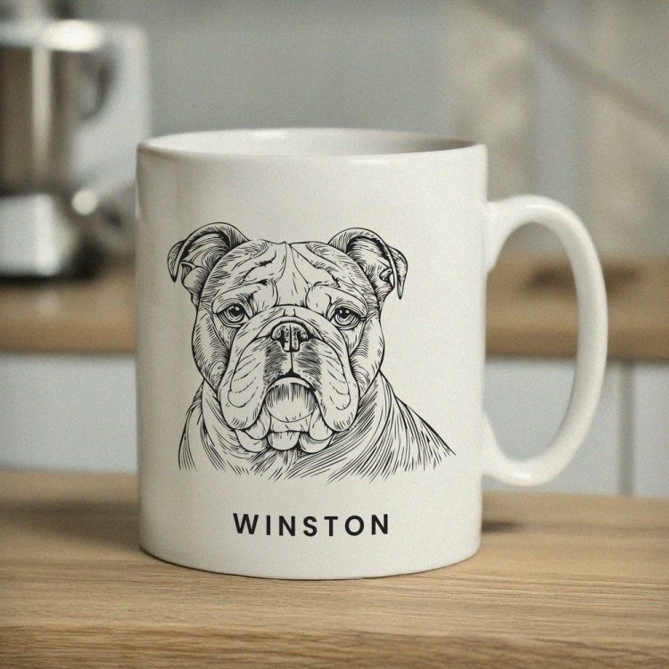 Modal Additional Images for Personalised Dog Breed Mug