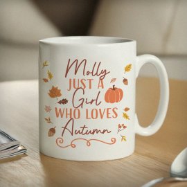 (image for) Personalised Loves Autumn Mug