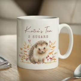 (image for) Personalised Hedgehog Mug