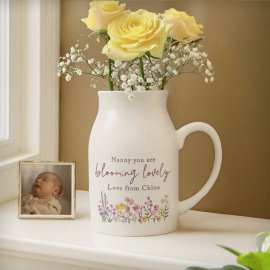 (image for) Personalised Wild Flower Jug Vase