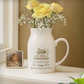 (image for) Personalised Country Cottage Jug Vase