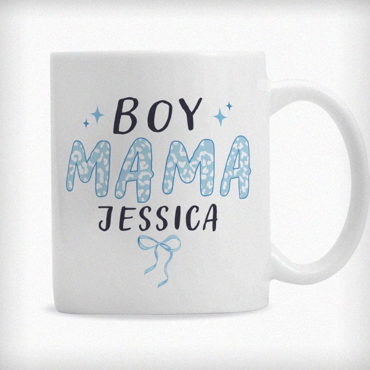 Modal Additional Images for Personalised Boy Mama Mug