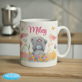 (image for) Personalised Me to You Flowery Mug