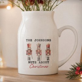 (image for) Personalised Nutcracker Ceramic Jug Vase