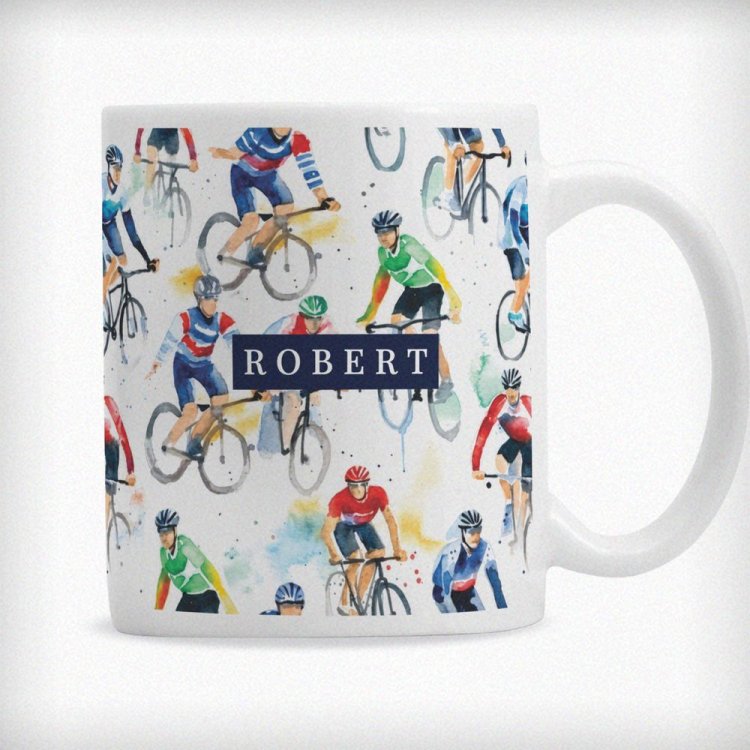 Modal Additional Images for Personalised Cyclist Icons Mug