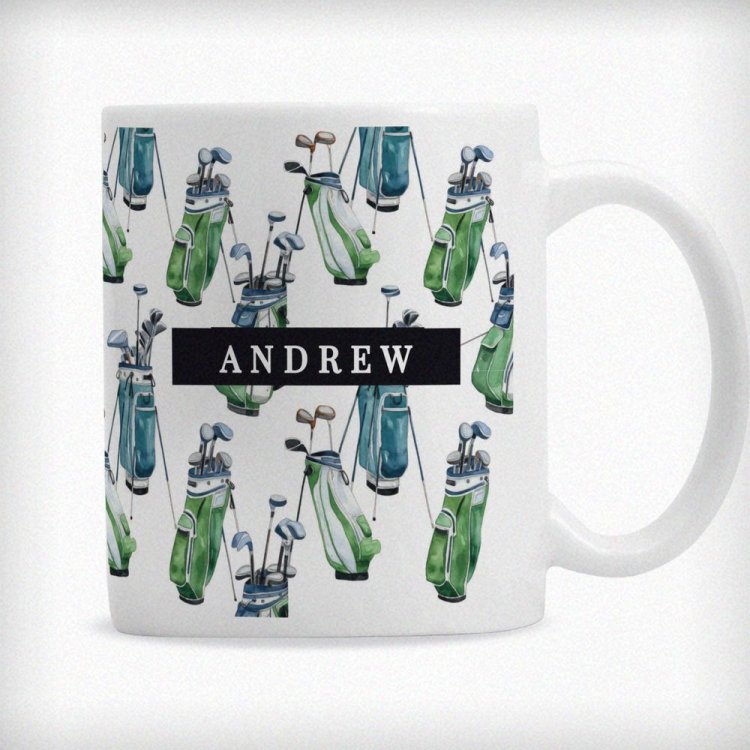 Modal Additional Images for Personalised Golf Bag Mug