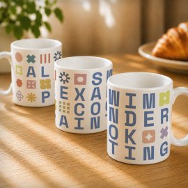 (image for) Personalised Hobbies Blue Mug