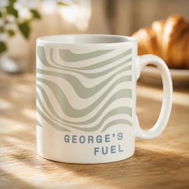 (image for) Personalised Pattern Striped Mug