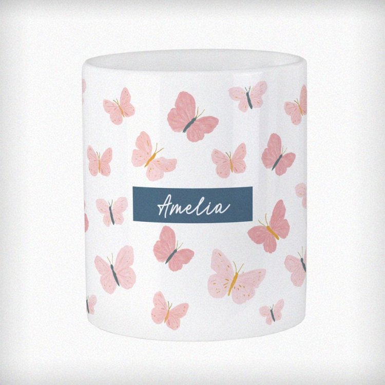 Modal Additional Images for Personalised Butterfly Storage Pot