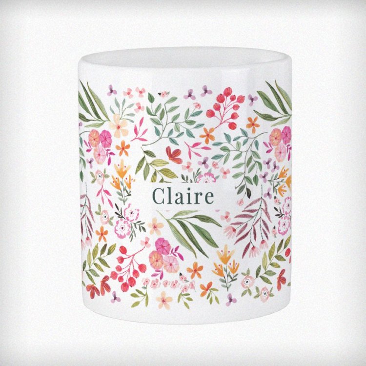 Modal Additional Images for Personalised Floral Storage Pot