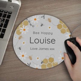 (image for) Personalised Bee Mouse Mat