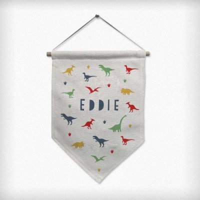(image for) Personalised Dinosaur Hanging Banner