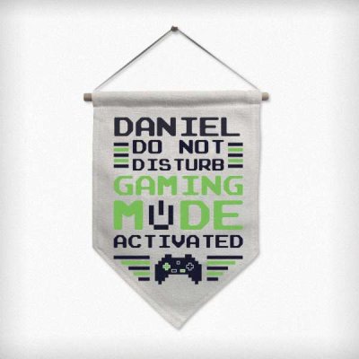 (image for) Personalised Gaming Mode Hanging Banner