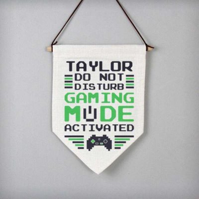 (image for) Personalised Gaming Mode Hanging Banner
