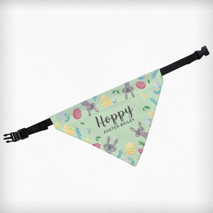Modal Additional Images for Personalised Easter Dog Bandana