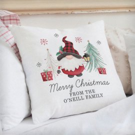(image for) Personalised Gonk Christmas Cushion