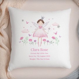 (image for) Personalised Fairy Princess Cushion