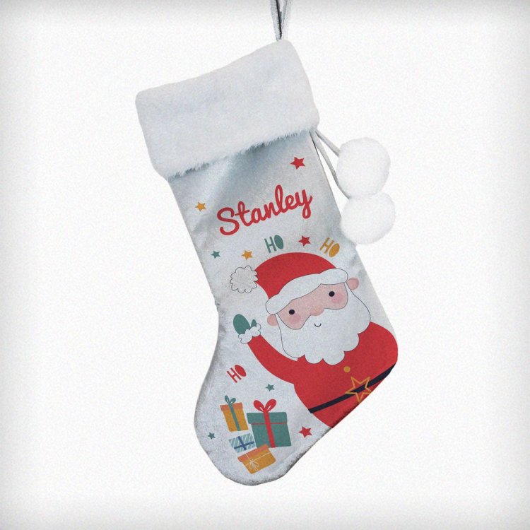 Modal Additional Images for Personalised Santa Christmas Stocking