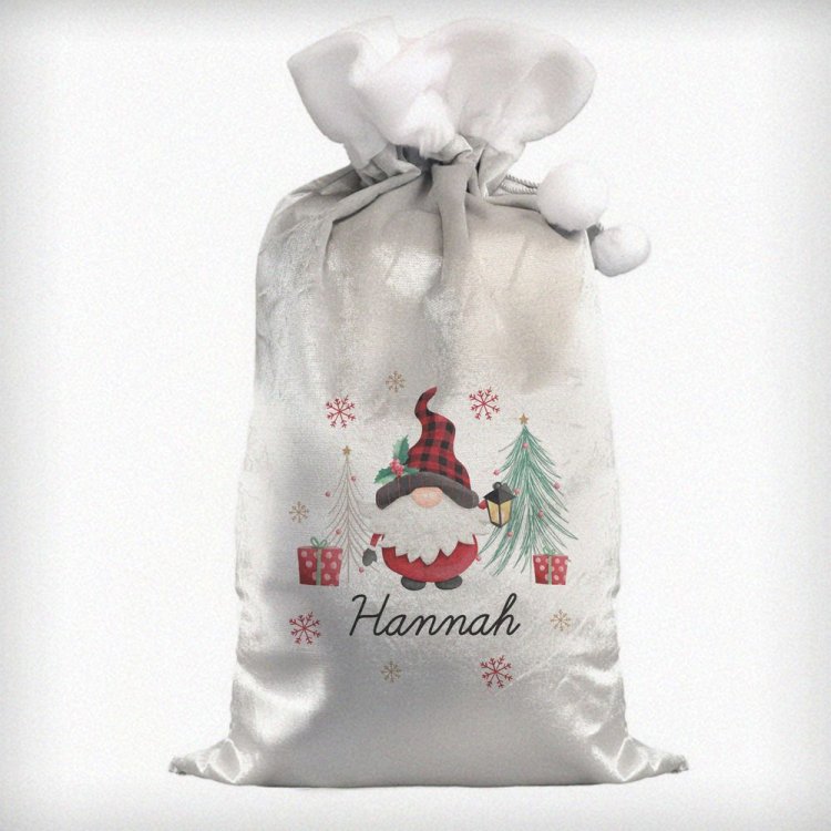 Modal Additional Images for Personalised Gonk Christmas Sack
