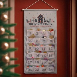 (image for) Personalised Christmas Home Advent Calendar