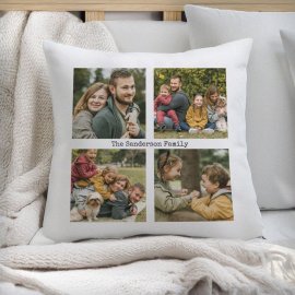 (image for) Personalised Multi Photo Upload Cushion