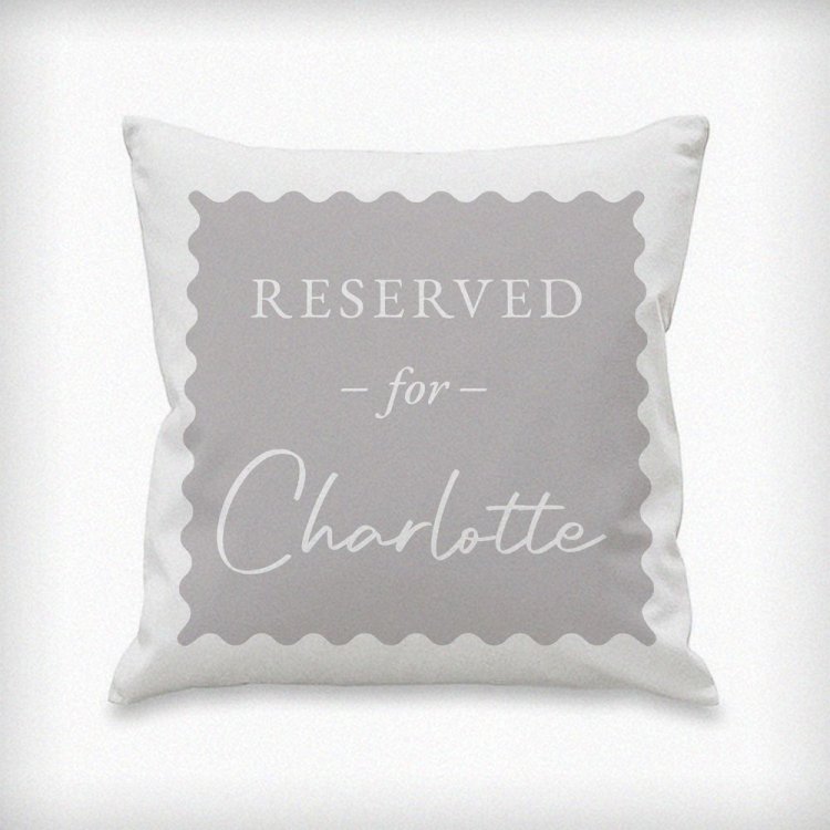Modal Additional Images for Personalised Grey Reserved For Cushion