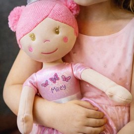 (image for) Personalised Butterfly Princess Rag Doll
