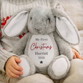 (image for) Personalised My First Christmas Bunny