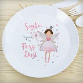 (image for) Personalised Fairy Princess Plastic Plate