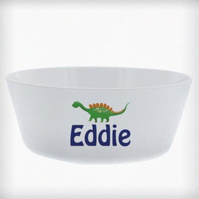(image for) Personalised Dinosaur Plastic Bowl