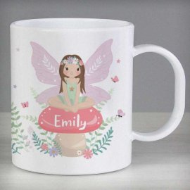 (image for) Personalised Toadstool Fairy Plastic Mug