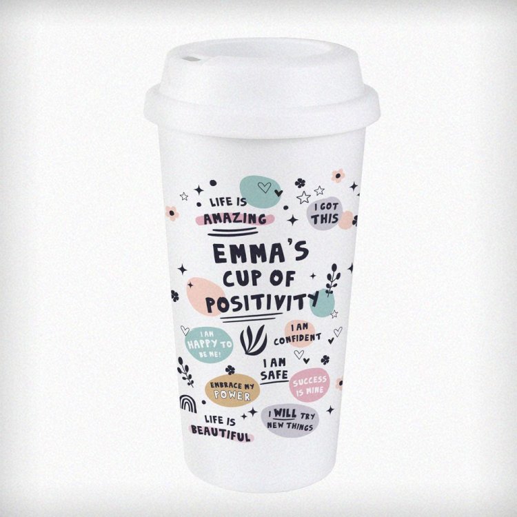 Modal Additional Images for Personalised Positive Affirmations Travel Mug