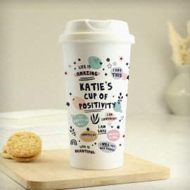 (image for) Personalised Positive Affirmations Travel Mug