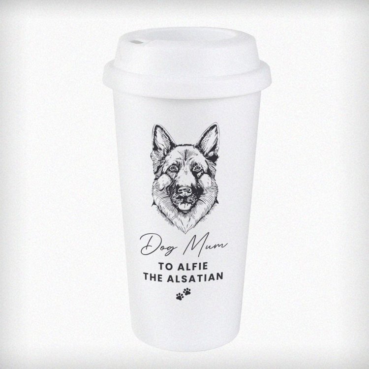 Modal Additional Images for Personalised Dog Breed Travel Cup