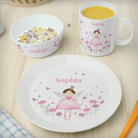 (image for) Personalised Fairy Princess Breakfast Set