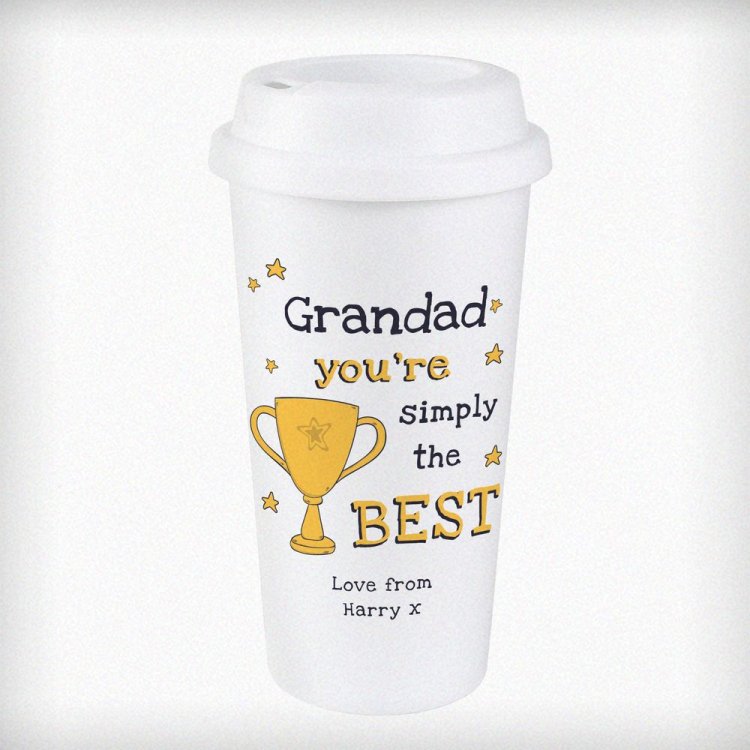 Modal Additional Images for Personalised Simply The Best Travel Mug