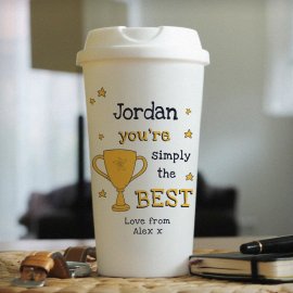 (image for) Personalised Simply The Best Travel Mug