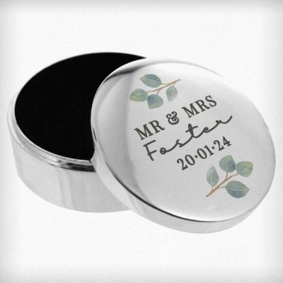 (image for) Personalised Botanical Ring Box