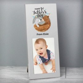 (image for) Personalised 1st Fathers Day Daddy Bear 2x3 Photo Frame