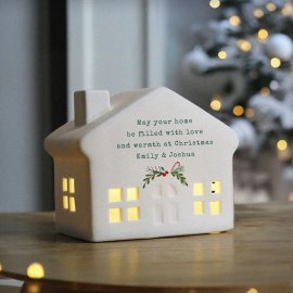 (image for) Personalised Christmas LED House