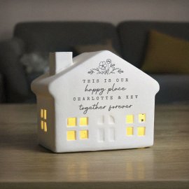 (image for) Personalised Floral LED House