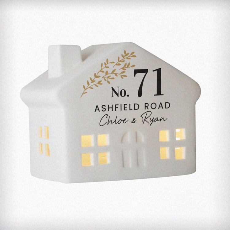 Modal Additional Images for Personalised House Number LED House