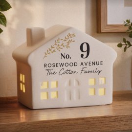 (image for) Personalised House Number LED House
