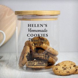 (image for) Personalised Home Glass Storage Jar