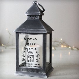 (image for) Personalised Home Black Lantern